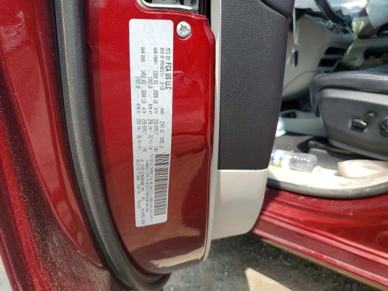 2019 Chrysler Pacifica მანქანა იყიდება აუქციონზე, vin: 2C4RC1EG9KR644082, აუქციონის ნომერი: 60032876