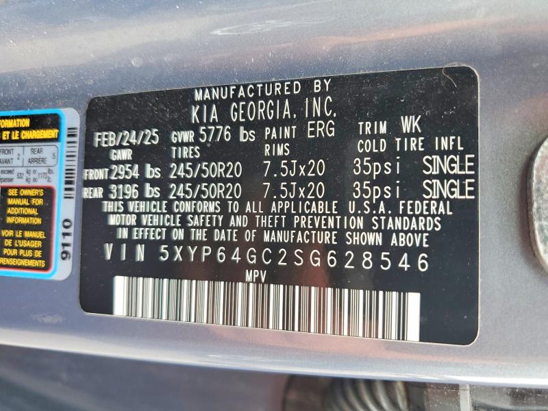 Продажа на аукционе авто 2025 Kia Telluride, vin: 5XYP64GC2SG628546, номер лота: 59358906