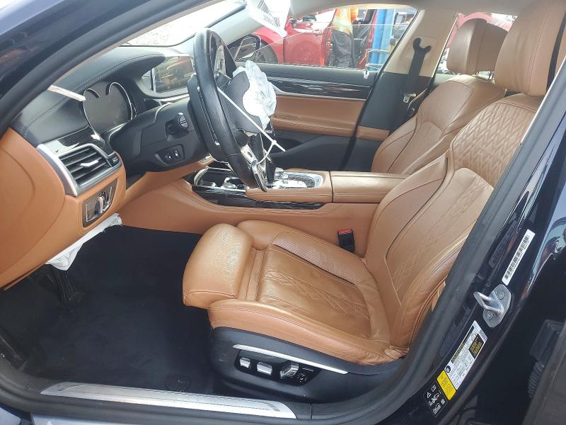 2017 Bmw 750 მანქანა იყიდება აუქციონზე, vin: WBA7F2C55HG422684, აუქციონის ნომერი: 60595306