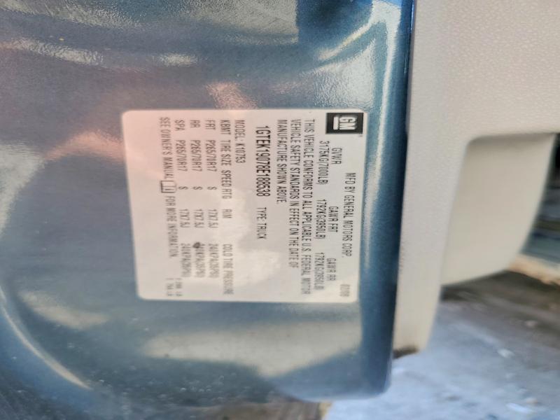 2008 Gmc Sierra მანქანა იყიდება აუქციონზე, vin: 1GTEK19078E188538, აუქციონის ნომერი: 60494326