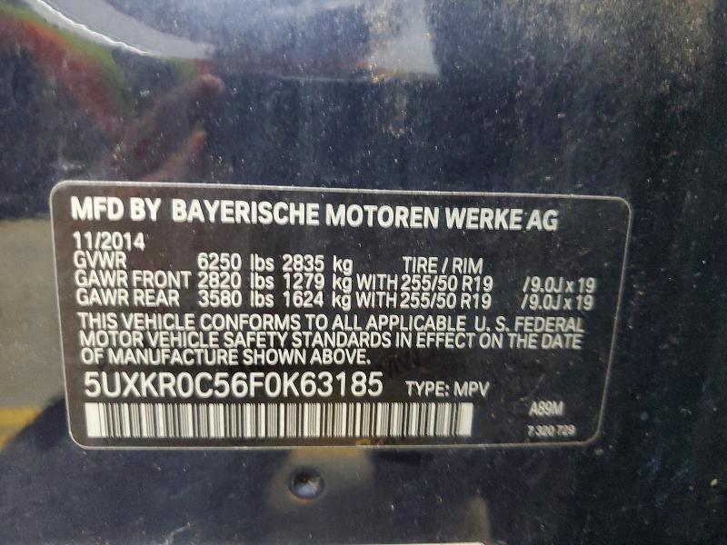 Aukcja sprzedaży 2015 Bmw X5, vin: 5UXKR0C56F0K63185, numer aukcji: 60892106