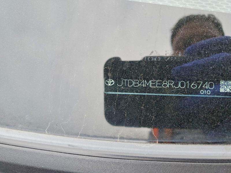 62488526 :رقم المزاد ، JTDB4MEE8RJ016740 vin ، 2024 Toyota Corolla مزاد بيع
