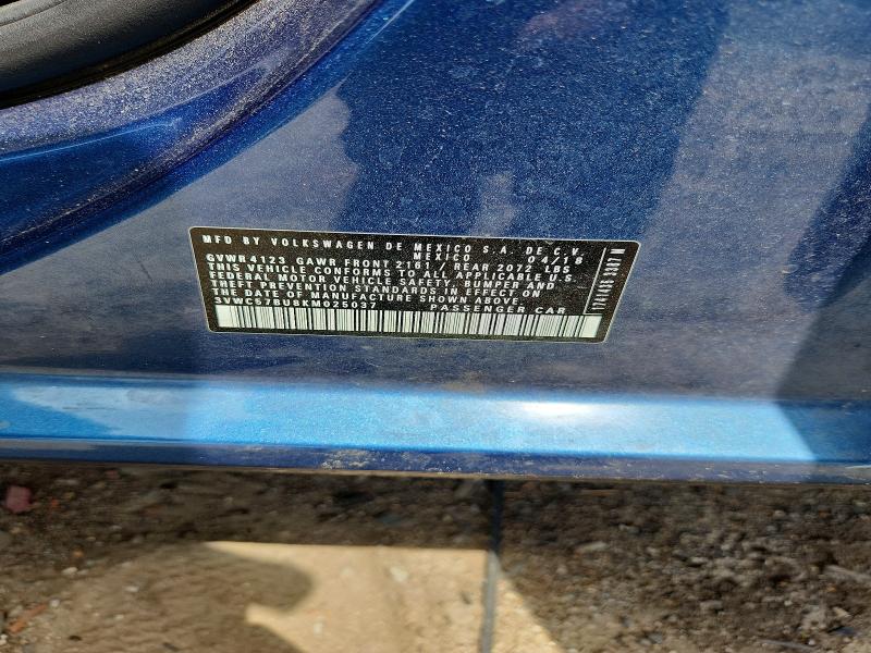 Aukcja sprzedaży 2019 Volkswagen Jetta, vin: 3VWC57BU8KM025037, numer aukcji: 61605186