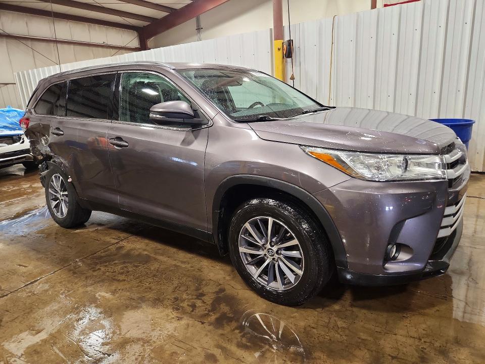 Aukcja sprzedaży 2019 Toyota Highlander, vin: 5TDJZRFH6KS580236, numer aukcji: 59381526
