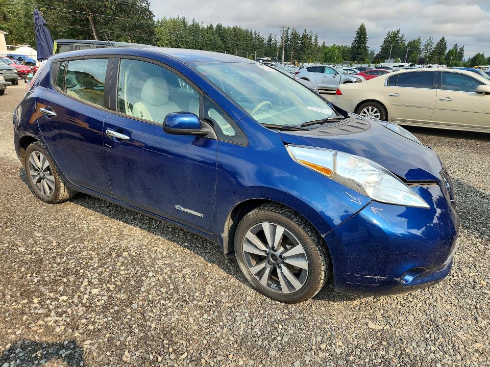 2016 Nissan Leaf მანქანა იყიდება აუქციონზე, vin: 1N4BZ0CP3GC311072, აუქციონის ნომერი: 62243086