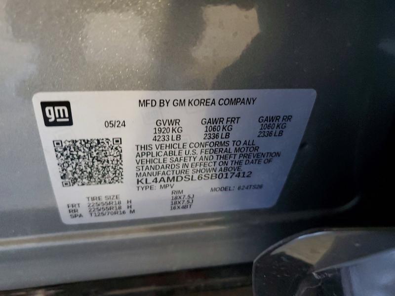 Aukcja sprzedaży 2025 Buick Encore Gx, vin: KL4AMDSL6SB017412, numer aukcji: 58775896