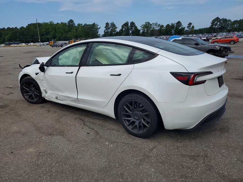 2025 Tesla Model 3 მანქანა იყიდება აუქციონზე, vin: 5YJ3E1EA5SF919549, აუქციონის ნომერი: 60295326