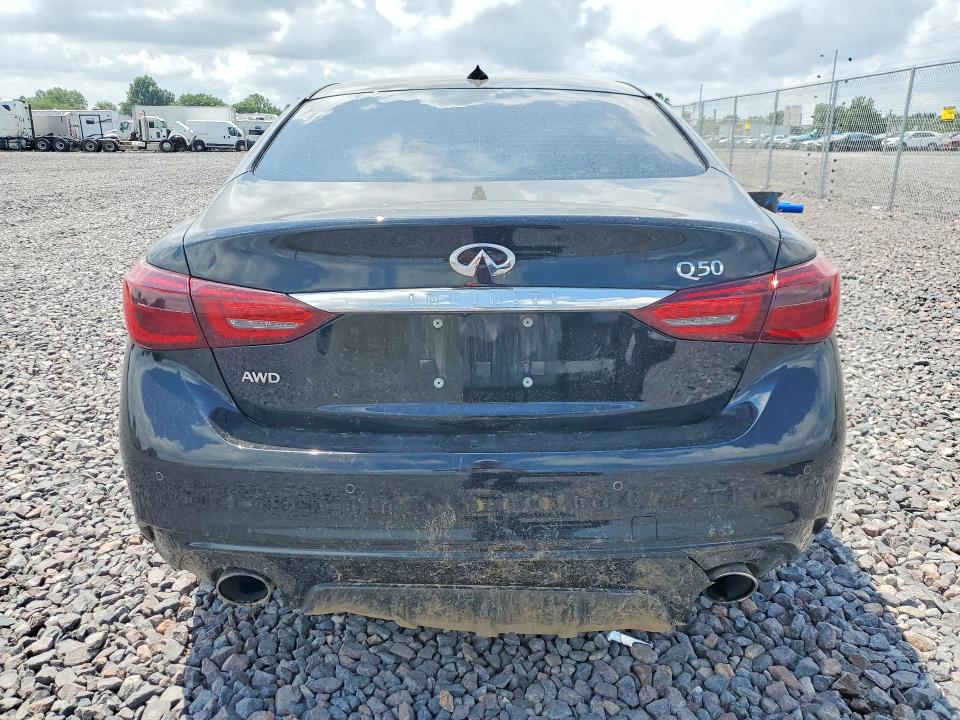 2019 Infiniti Q50 მანქანა იყიდება აუქციონზე, vin: JN1EV7AR8KM553037, აუქციონის ნომერი: 61384456