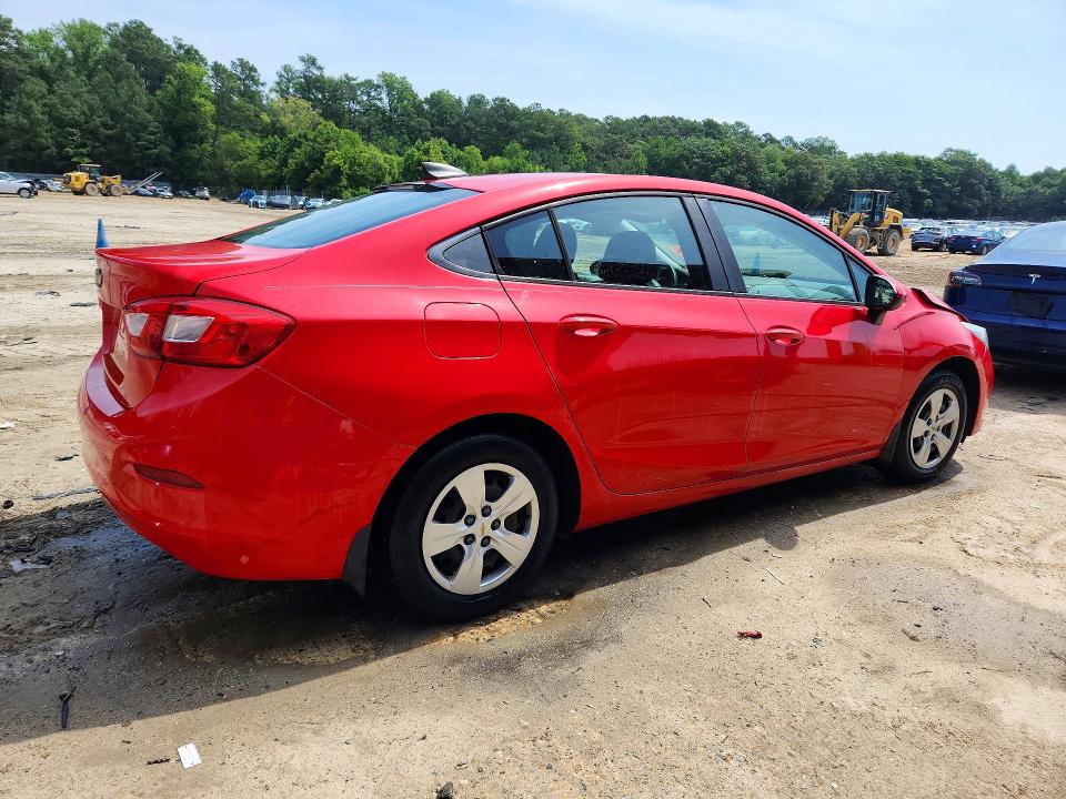 2017 Chevrolet Cruze მანქანა იყიდება აუქციონზე, vin: 1G1BC5SMXH7173730, აუქციონის ნომერი: 60582116