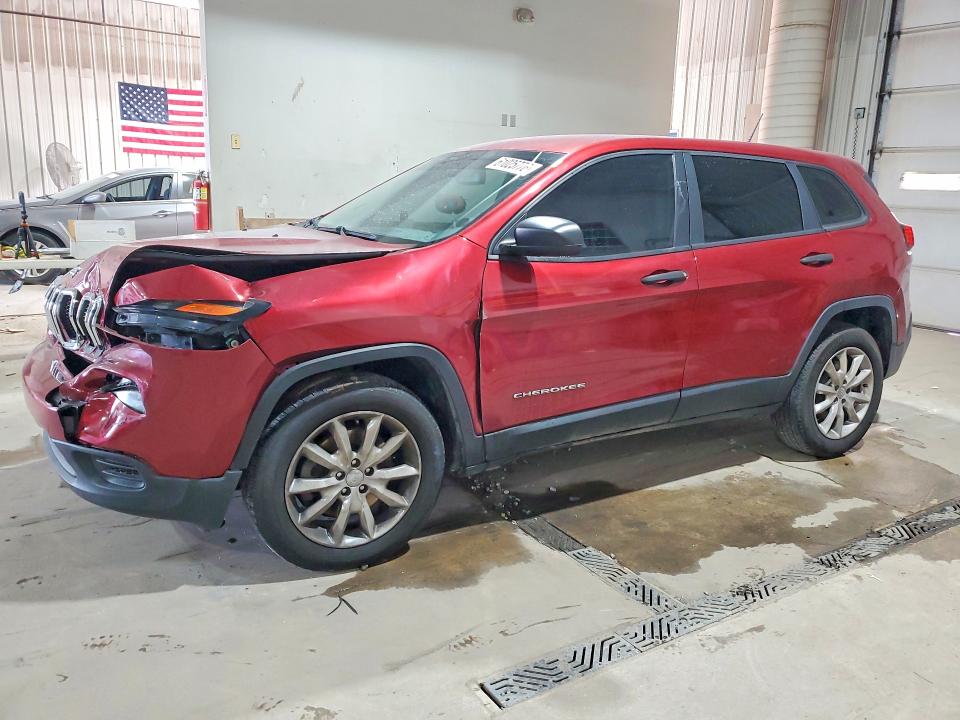 2015 Jeep Cherokee მანქანა იყიდება აუქციონზე, vin: 1C4PJMABXFW624476, აუქციონის ნომერი: 61025776