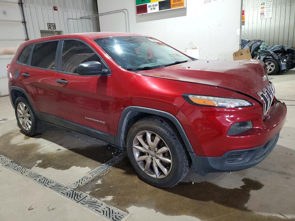 2015 Jeep Cherokee მანქანა იყიდება აუქციონზე, vin: 1C4PJMABXFW624476, აუქციონის ნომერი: 61025776