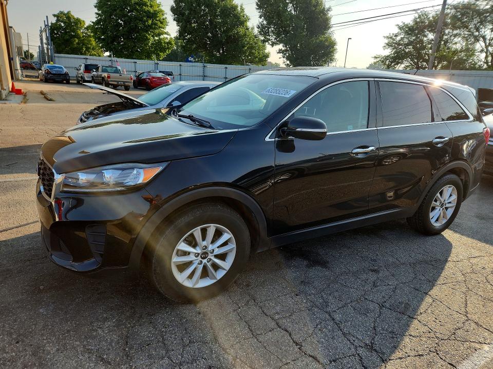 2020 Kia Sorento მანქანა იყიდება აუქციონზე, vin: 5XYPG4A5XLG612281, აუქციონის ნომერი: 63285226
