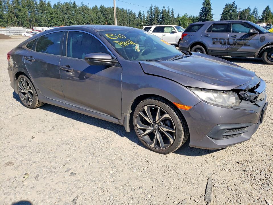 63424406 :رقم المزاد ، 2HGFC2F51HH535024 vin ، 2017 Honda Civic مزاد بيع