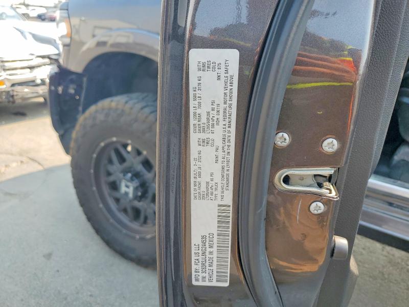 63012476 :رقم المزاد ، 3C63R3JL8NG244535 vin ، 2022 Ram 3500 مزاد بيع