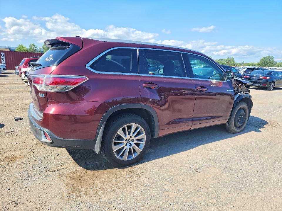 2016 Toyota Highlander მანქანა იყიდება აუქციონზე, vin: 5TDJCRFH8GS019397, აუქციონის ნომერი: 60184876
