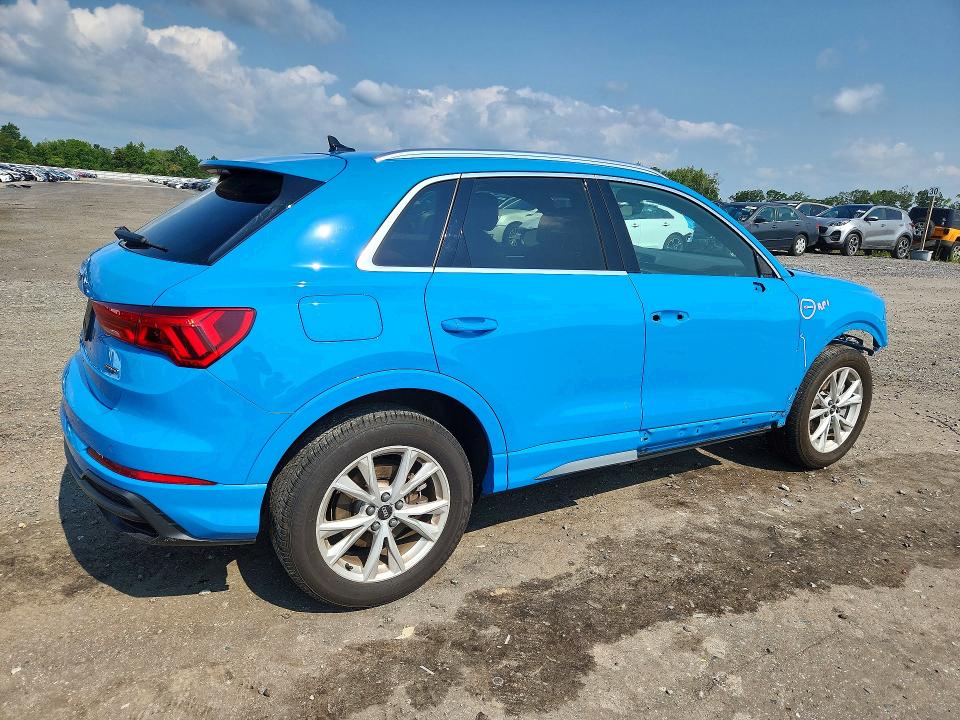 2022 Audi Q3 მანქანა იყიდება აუქციონზე, vin: WA1EECF3XN1037904, აუქციონის ნომერი: 62313886