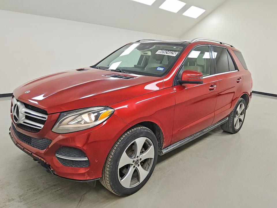2017 Mercedes-benz Gle მანქანა იყიდება აუქციონზე, vin: 4JGDA5JB5HA957527, აუქციონის ნომერი: 60924026