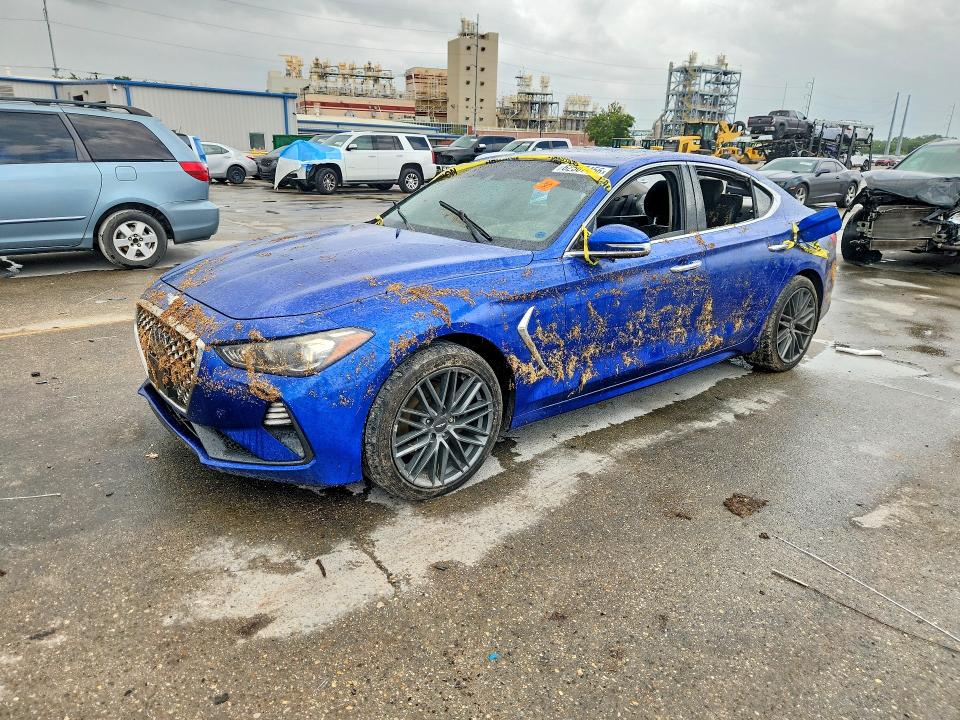Продажа на аукционе авто 2019 Genesis G70, vin: KMTG64LAXKU036543, номер лота: 62507456