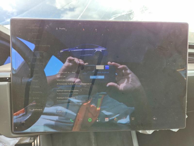 61176896 :رقم المزاد ، 5YJSA1E50RF538583 vin ، 2024 Tesla Model S مزاد بيع