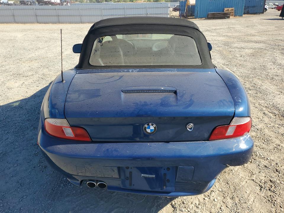 62819236 :رقم المزاد ، 4USCH3347YLF42841 vin ، 2000 Bmw Z3 مزاد بيع