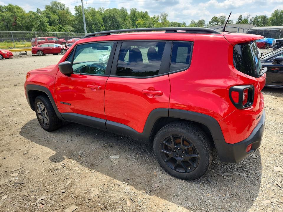 2020 Jeep Renegade მანქანა იყიდება აუქციონზე, vin: ZACNJBABXLPL30674, აუქციონის ნომერი: 62807576