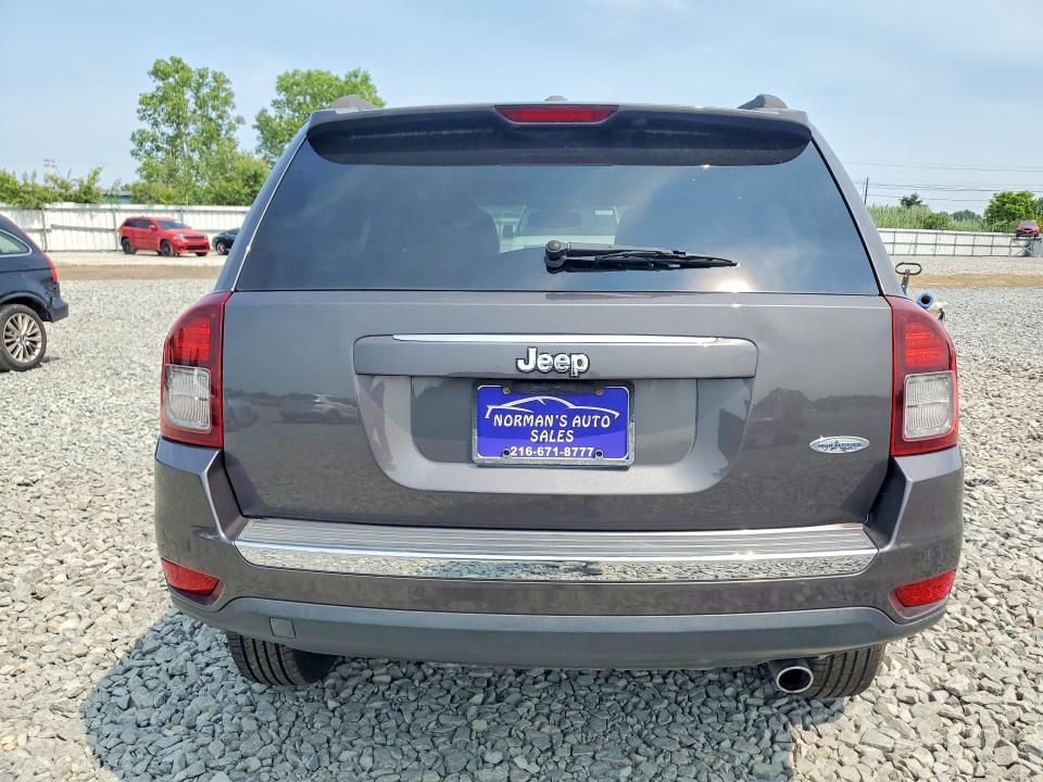 2017 Jeep Compass მანქანა იყიდება აუქციონზე, vin: 1C4NJCEB2HD199054, აუქციონის ნომერი: 61393146