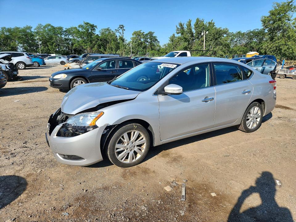 60594376 :رقم المزاد ، 3N1AB7AP3EY244924 vin ، 2014 Nissan Sentra مزاد بيع