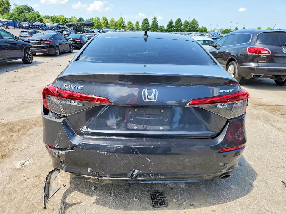 2022 Honda Civic მანქანა იყიდება აუქციონზე, vin: 2HGFE2F51NH539225, აუქციონის ნომერი: 59306596