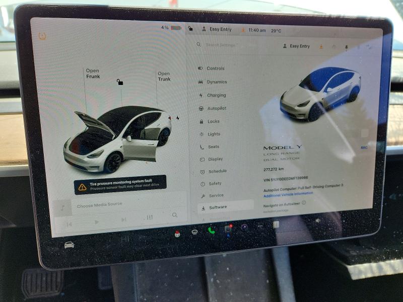 Auction sale of the 2021 Tesla Model Y, vin: 5YJYGDEE0MF139966, lot number: 57299126