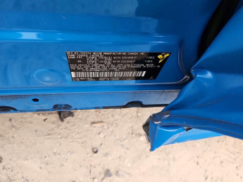 2021 Toyota Rav4 მანქანა იყიდება აუქციონზე, vin: 2T3H1RFV8MW159745, აუქციონის ნომერი: 62340076