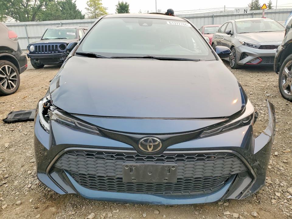 61372766 :رقم المزاد ، JTNK4RBE1K3061350 vin ، 2019 Toyota Corolla Hatchback مزاد بيع
