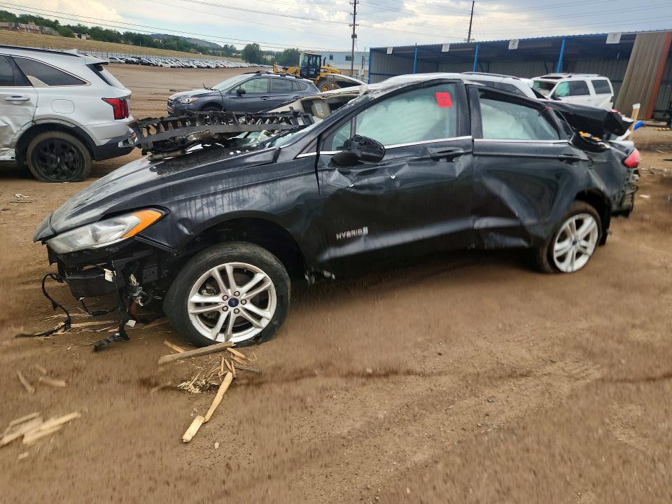 60685356 :رقم المزاد ، 3FA6P0LUXJR173777 vin ، 2018 Ford Fusion مزاد بيع
