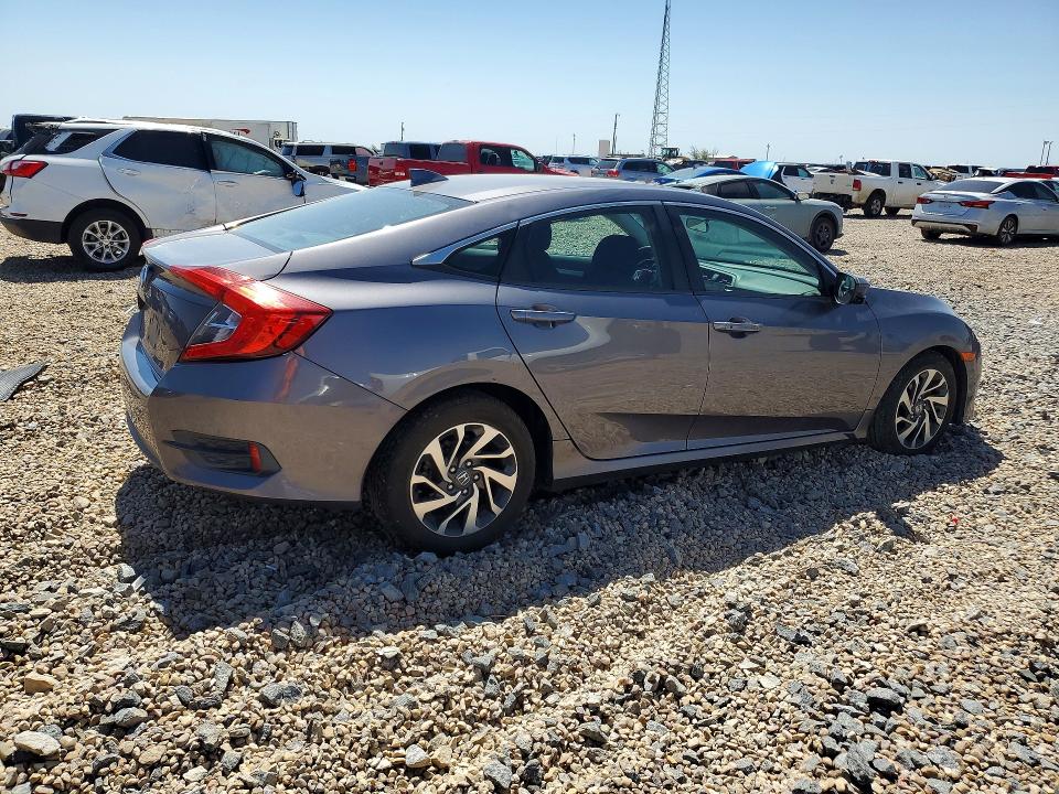 57249576 :رقم المزاد ، 19XFC2F73HE056356 vin ، 2017 Honda Civic مزاد بيع