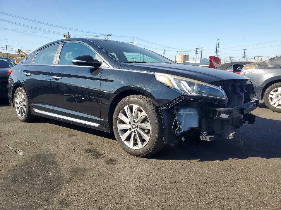 61178096 :رقم المزاد ، 5NPE34AF4HH573182 vin ، 2017 Hyundai Sonata مزاد بيع