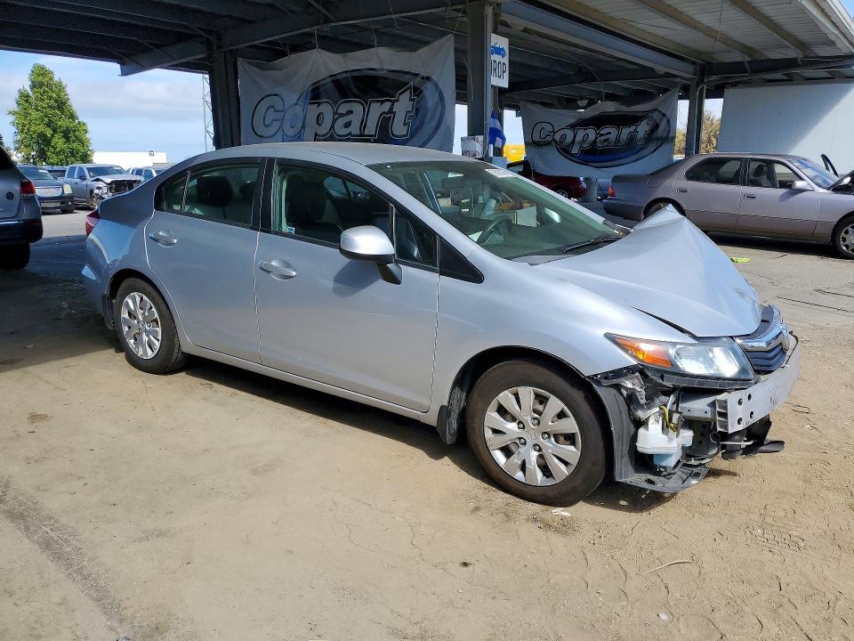 Продажа на аукционе авто 2012 Honda Civic, vin: 2HGFB2F55CH565509, номер лота: 59303296