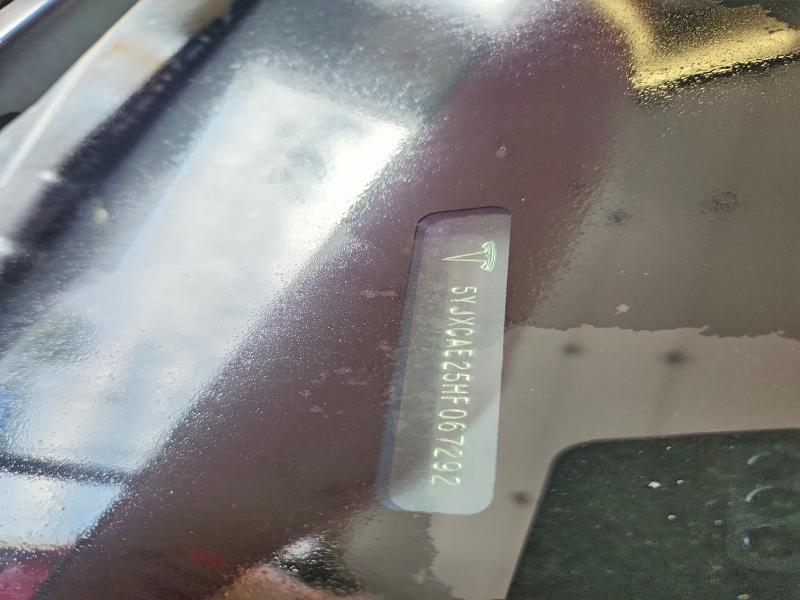 62342076 :رقم المزاد ، 5YJXCAE25HF067292 vin ، 2017 Tesla Model X مزاد بيع