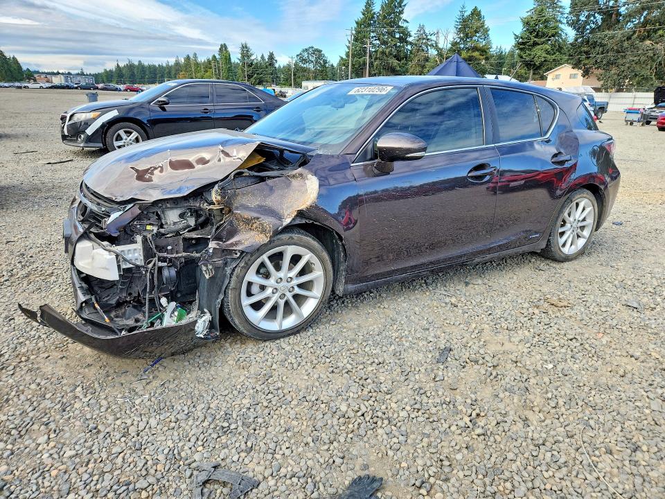 2012 Lexus Ct მანქანა იყიდება აუქციონზე, vin: JTHKD5BH1C2059319, აუქციონის ნომერი: 62310296