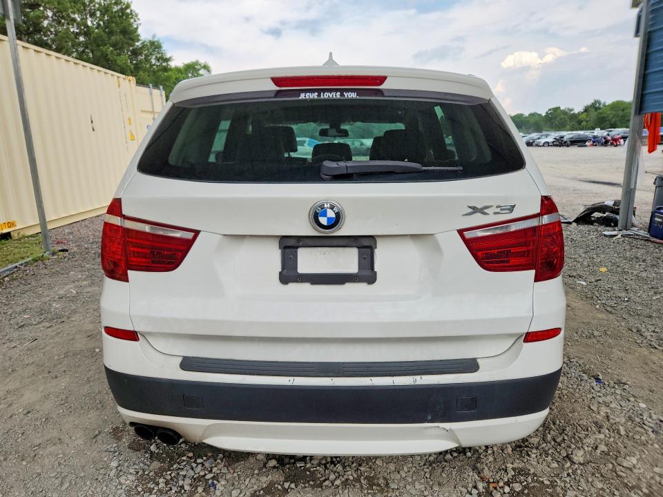 2013 Bmw X3 მანქანა იყიდება აუქციონზე, vin: 5UXWX9C53D0D00205, აუქციონის ნომერი: 63054586