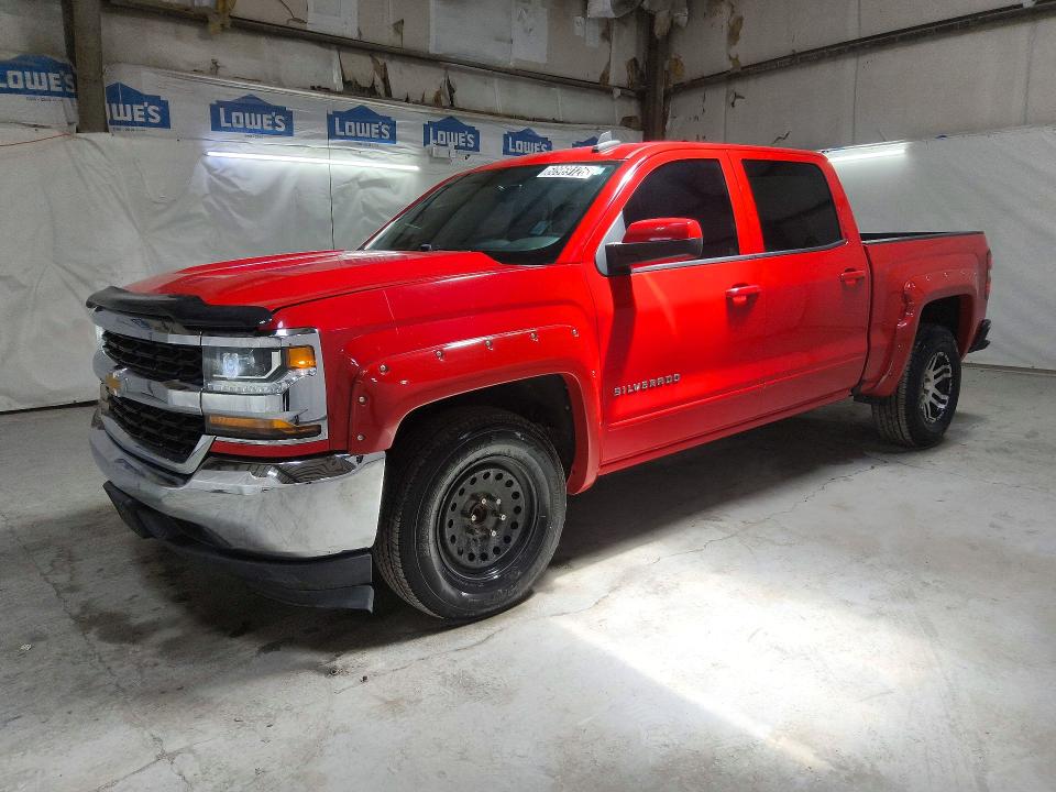 60969126 :رقم المزاد ، 3GCPCREC8JG136550 vin ، 2018 Chevrolet Silverado مزاد بيع