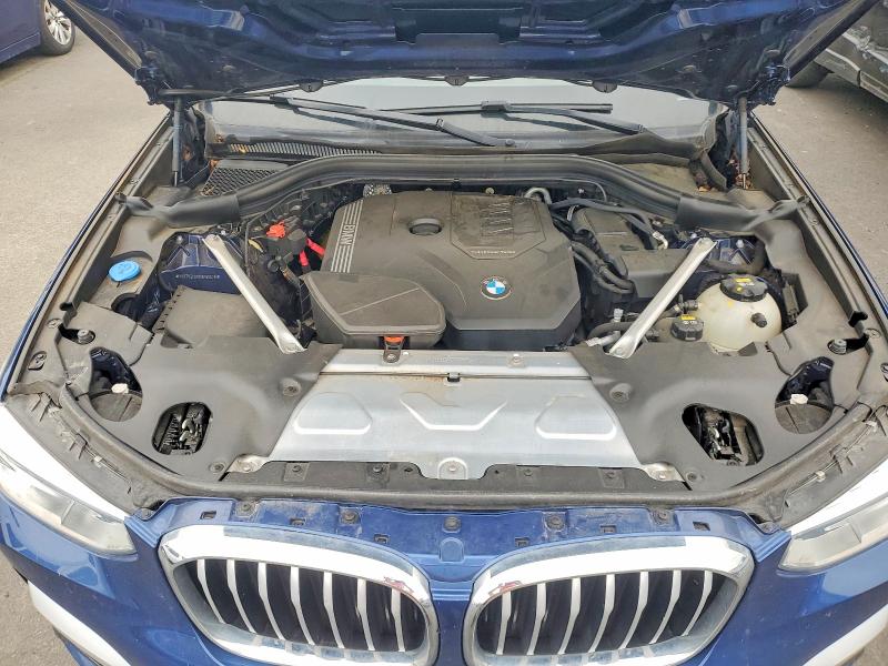 2021 Bmw X3 მანქანა იყიდება აუქციონზე, vin: 5UXTY5C0XM9F50078, აუქციონის ნომერი: 61639836