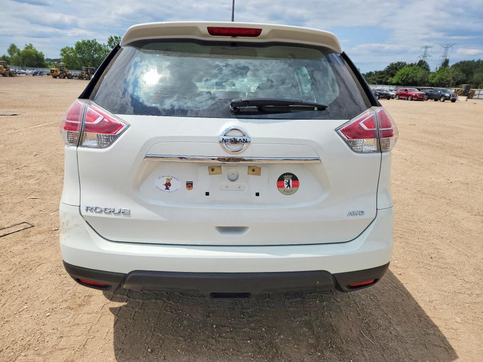 Продажа на аукционе авто 2015 Nissan Rogue, vin: 5N1AT2MV7FC838848, номер лота: 62121326