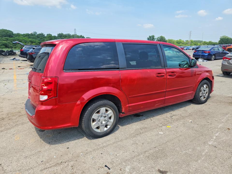 61012356 :رقم المزاد ، 2C4RDGBG5CR266025 vin ، 2012 Dodge Grand Caravan مزاد بيع