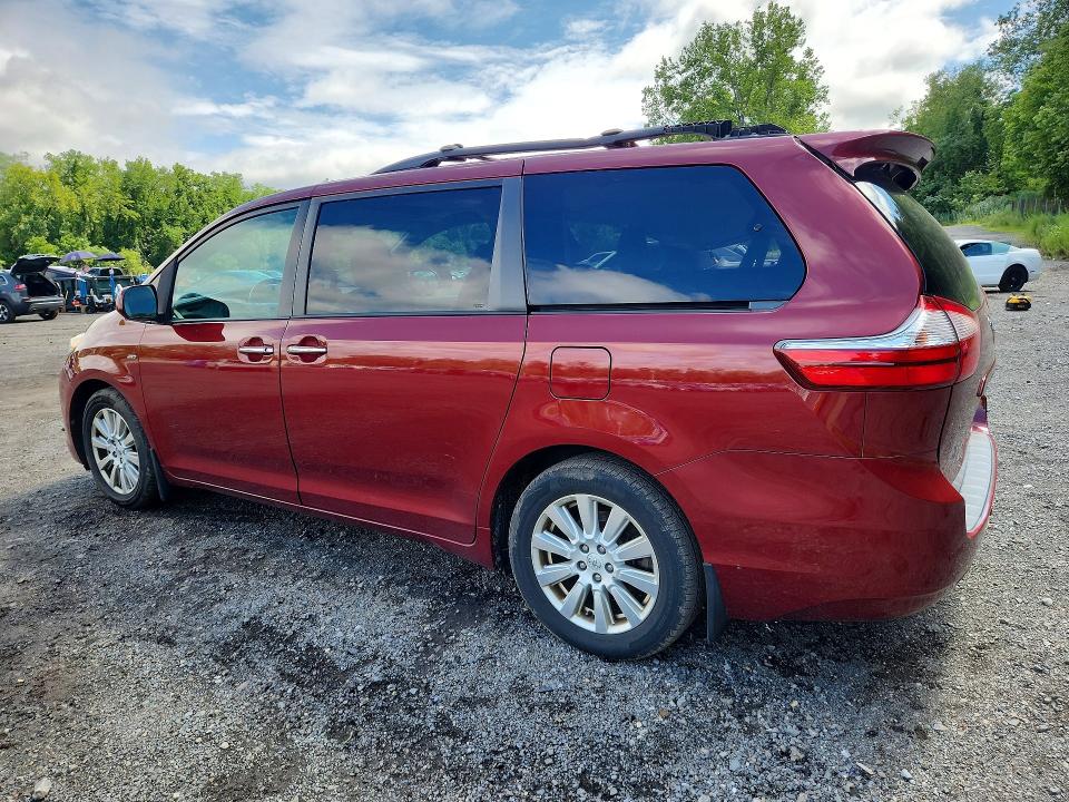 2017 Toyota Sienna მანქანა იყიდება აუქციონზე, vin: 5TDDZ3DC2HS150424, აუქციონის ნომერი: 63163806