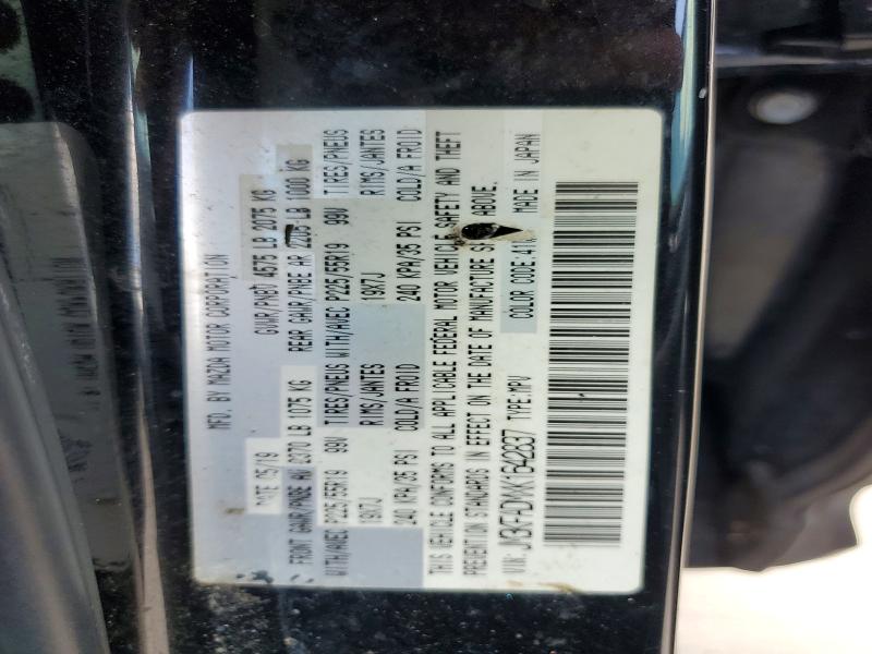 60309846 :رقم المزاد ، JM3KFADMXK1642837 vin ، 2019 Mazda Cx-5 مزاد بيع