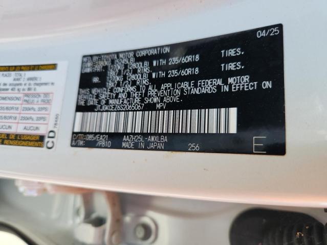 53576276 :رقم المزاد ، JTJGKCEZ6S2065067 vin ، 2025 Lexus Nx 350h مزاد بيع