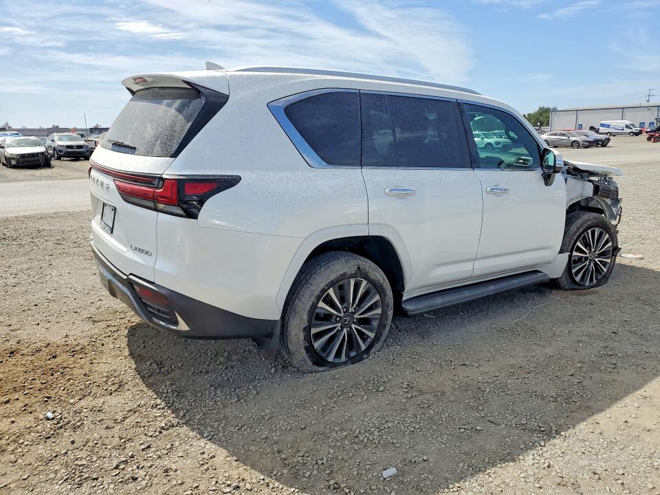 2024 Lexus Lx 600 მანქანა იყიდება აუქციონზე, vin: JTJAB7CXXR4052240, აუქციონის ნომერი: 62529296