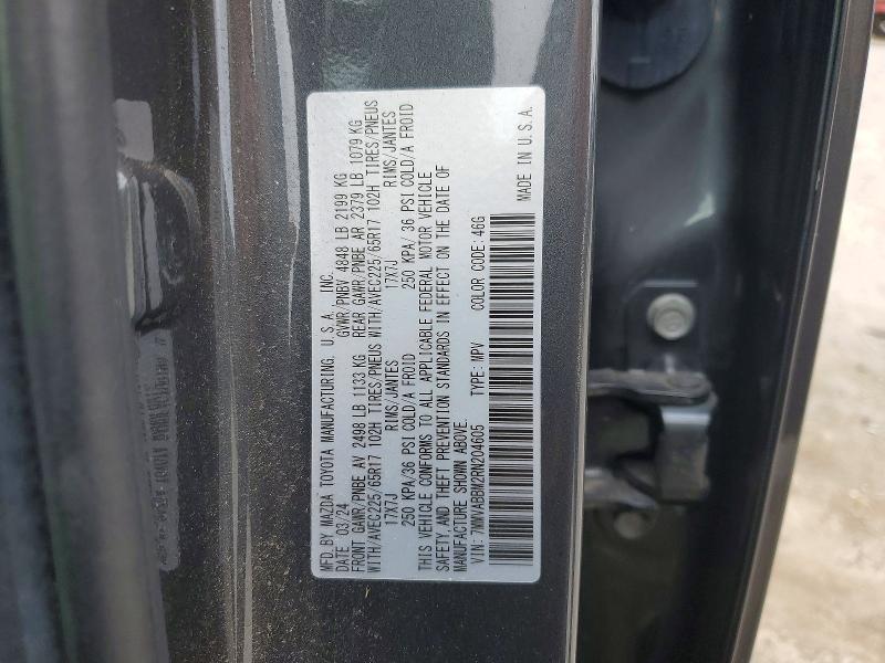Продаж на аукціоні авто 2024 Mazda Cx-50, vin: 7MMVABBM2RN204605, номер лоту: 59672316