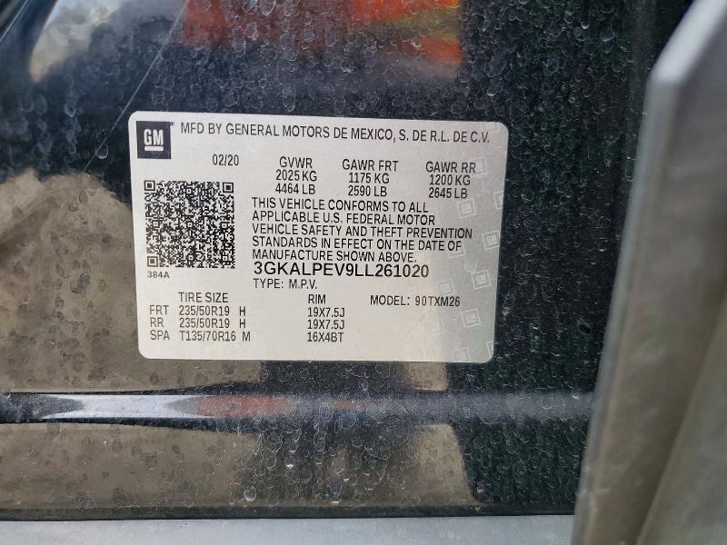 Продаж на аукціоні авто 2020 Gmc Terrain, vin: 3GKALPEV9LL261020, номер лоту: 61624056