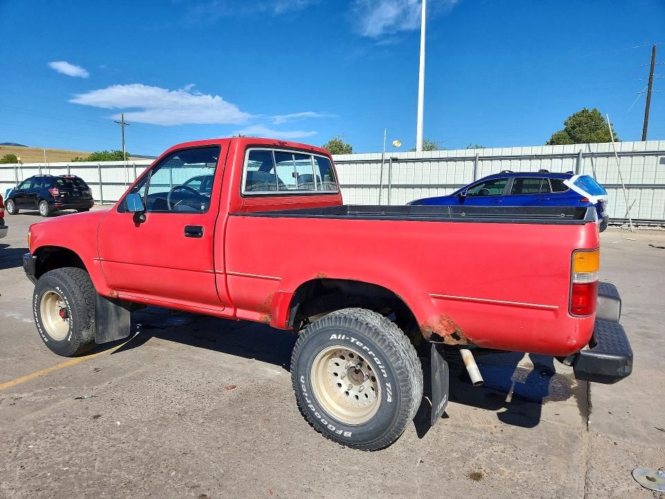 60665656 :رقم المزاد ، JT4VN01D0K2001536 vin ، 1989 Toyota Pickup مزاد بيع