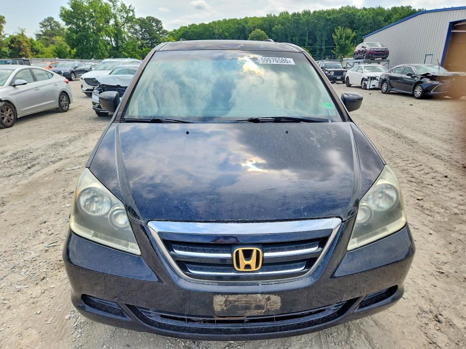 59976586 :رقم المزاد ، 5FNRL38737B061064 vin ، 2007 Honda Odyssey مزاد بيع
